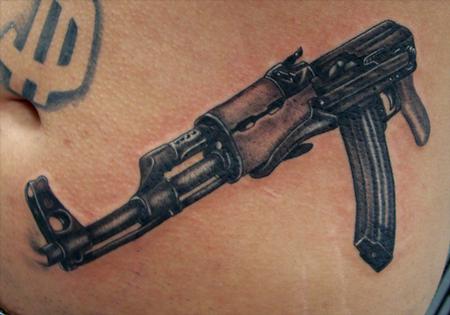 Tattoos - ak 47 - 60916